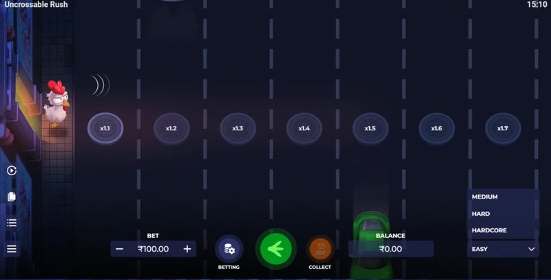 Découvrez l'Intensité d'Uncrossable Rush : Un Jeu de Casino Exhilarant en Ligne